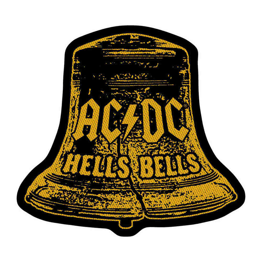 AC/DC - Hells Bells Cut Out Pièce - Noir/Jaune